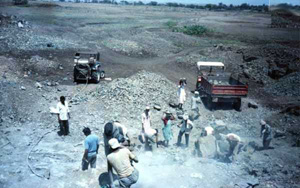 Photo of Surodi before Watershed Development